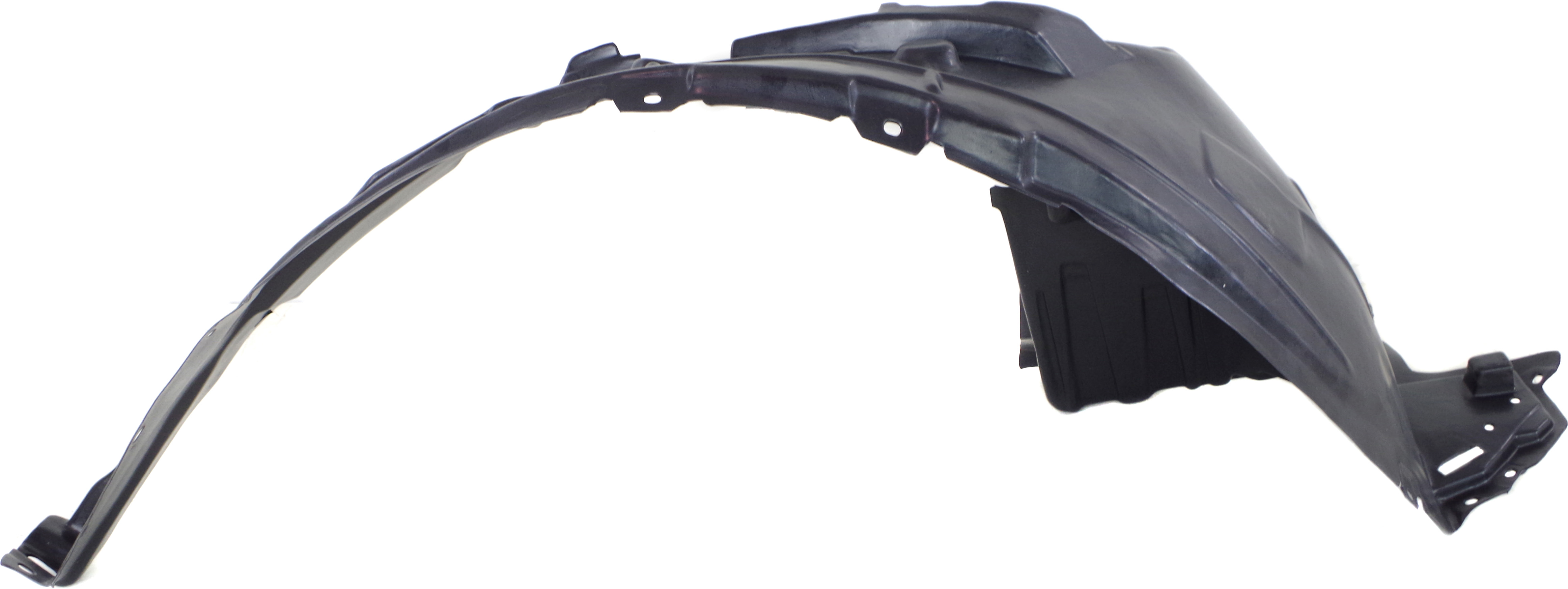 Front Fender Liner for Nissan Versa Note 2014-2019 Right (Passenger), Plastic, Injection Form, Excludes SR Model 2014-2016, Replacement