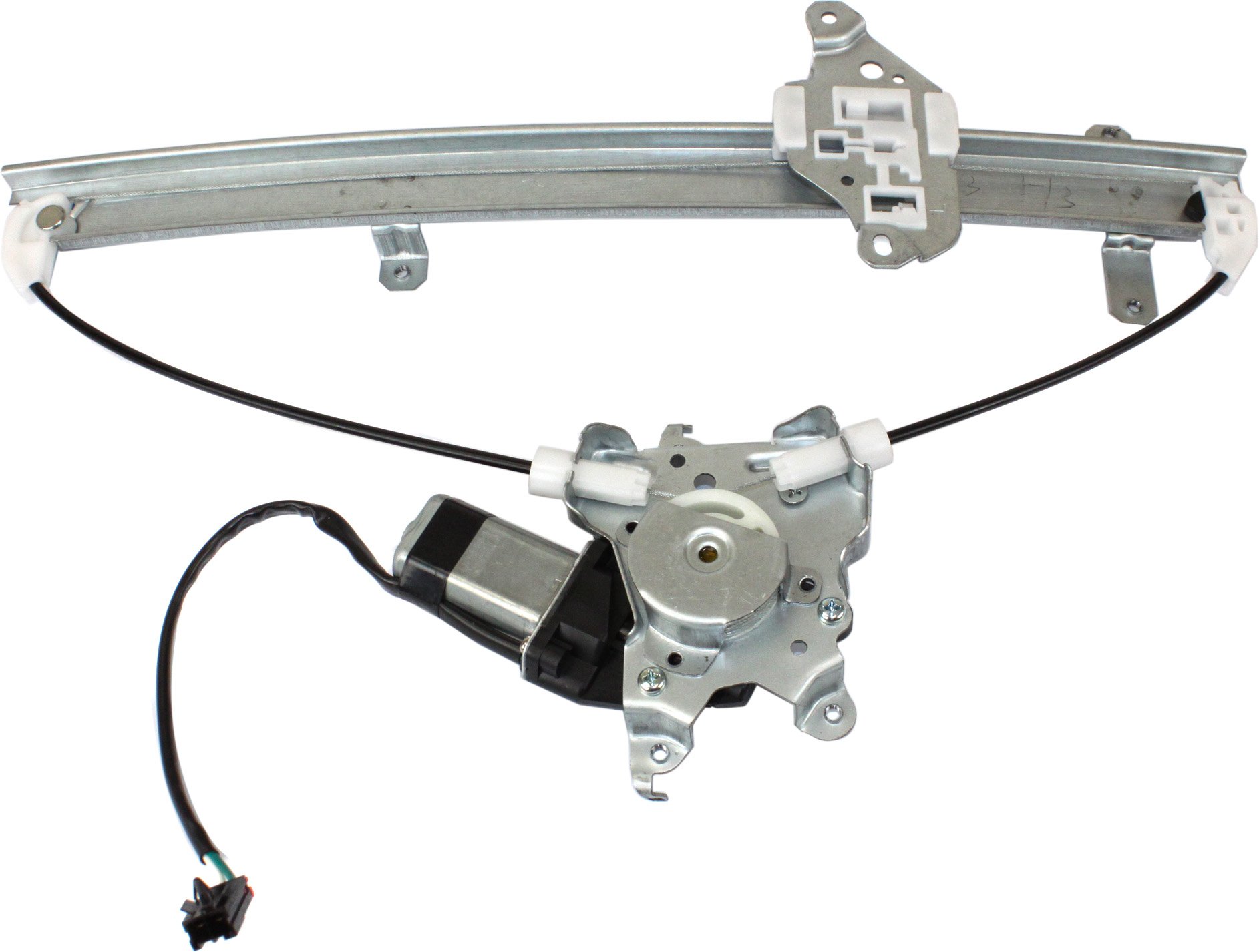 Power Window Regulator with Motor for Nissan Frontier 1998-2004, Left (Driver) Side, Replacement