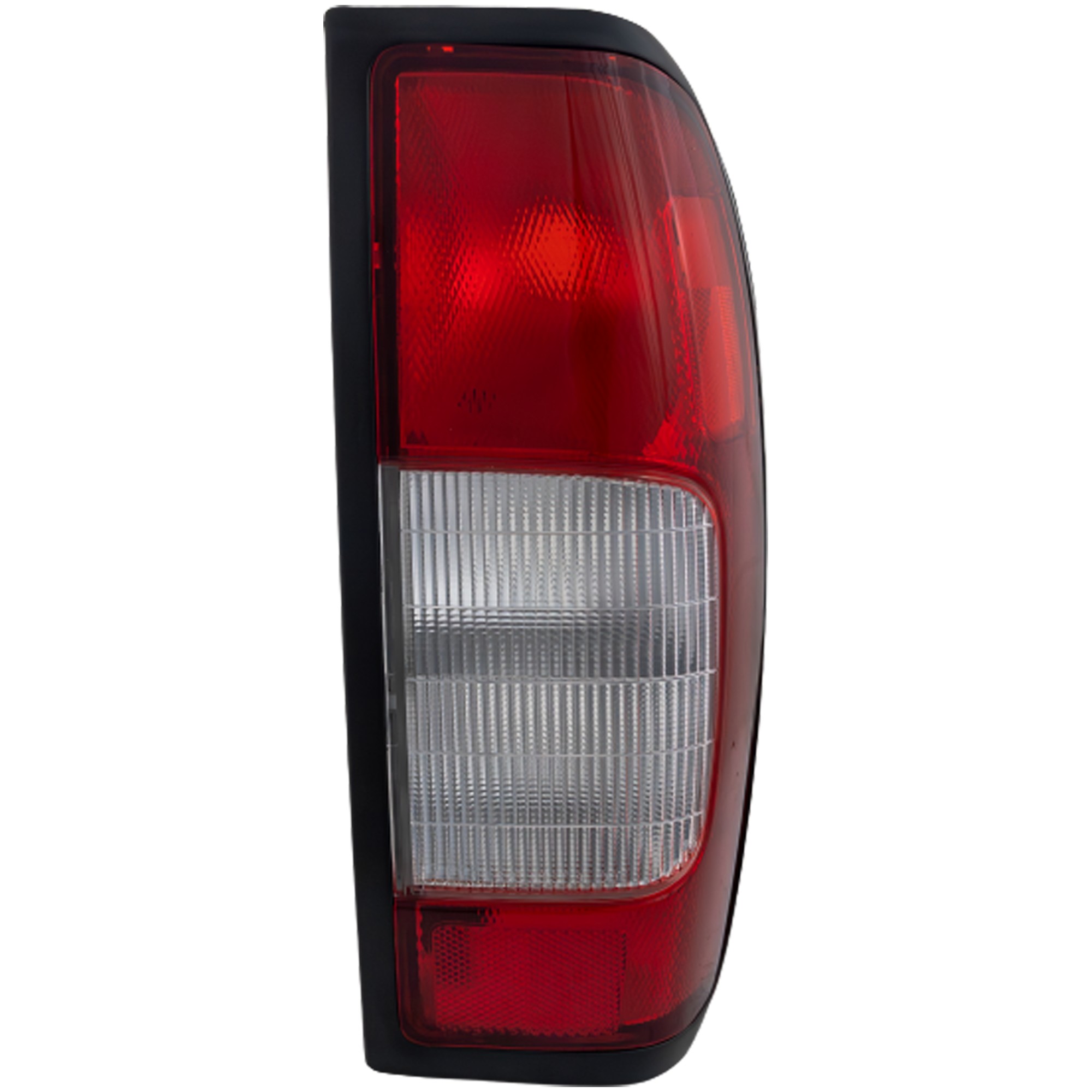 Tail Light for Nissan Frontier 1998-2000 Right (Passenger), Lens and Housing, with Smoke Reverse Lens, 4WD (Four-Wheel Drive)/2WD (Two-Wheel Drive) (2.4L Eng.) Up To 9-99, Replacement