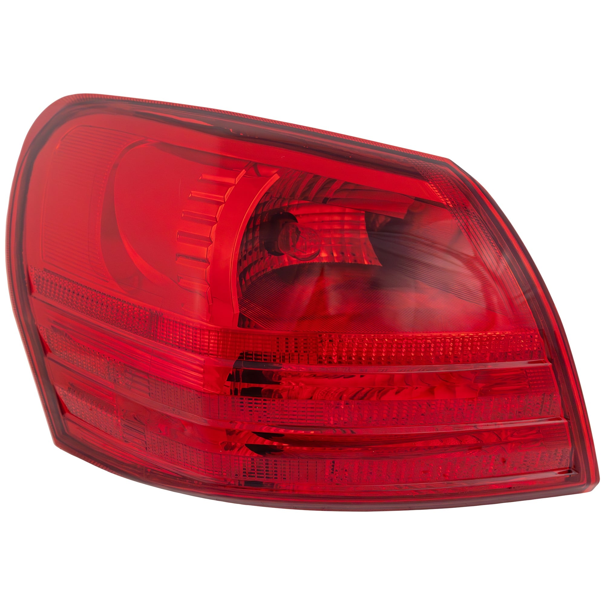 Outer Tail Light Assembly for Nissan Rogue 2008-2013/Rogue Select 2014-2015, Left (Driver), Replacement