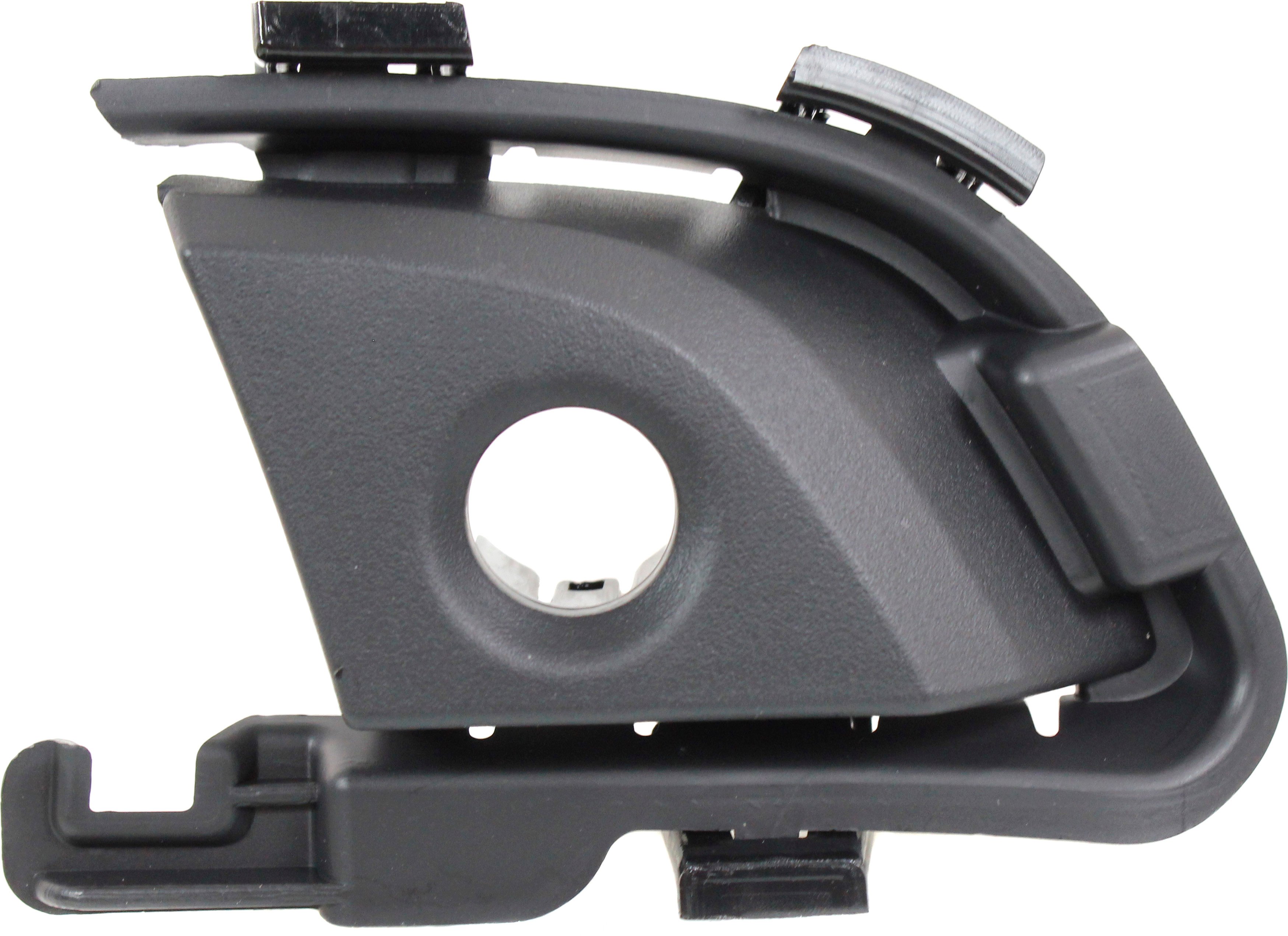 Fog Light Cover for Porsche Cayenne/Macan 2015-2018, Right (Passenger) Side, Textured with Park Assist Sensor Holes, for Cayenne GTS/Turbo/Turbo S/Macan Turbo Models without Sport Design Package, Replacement