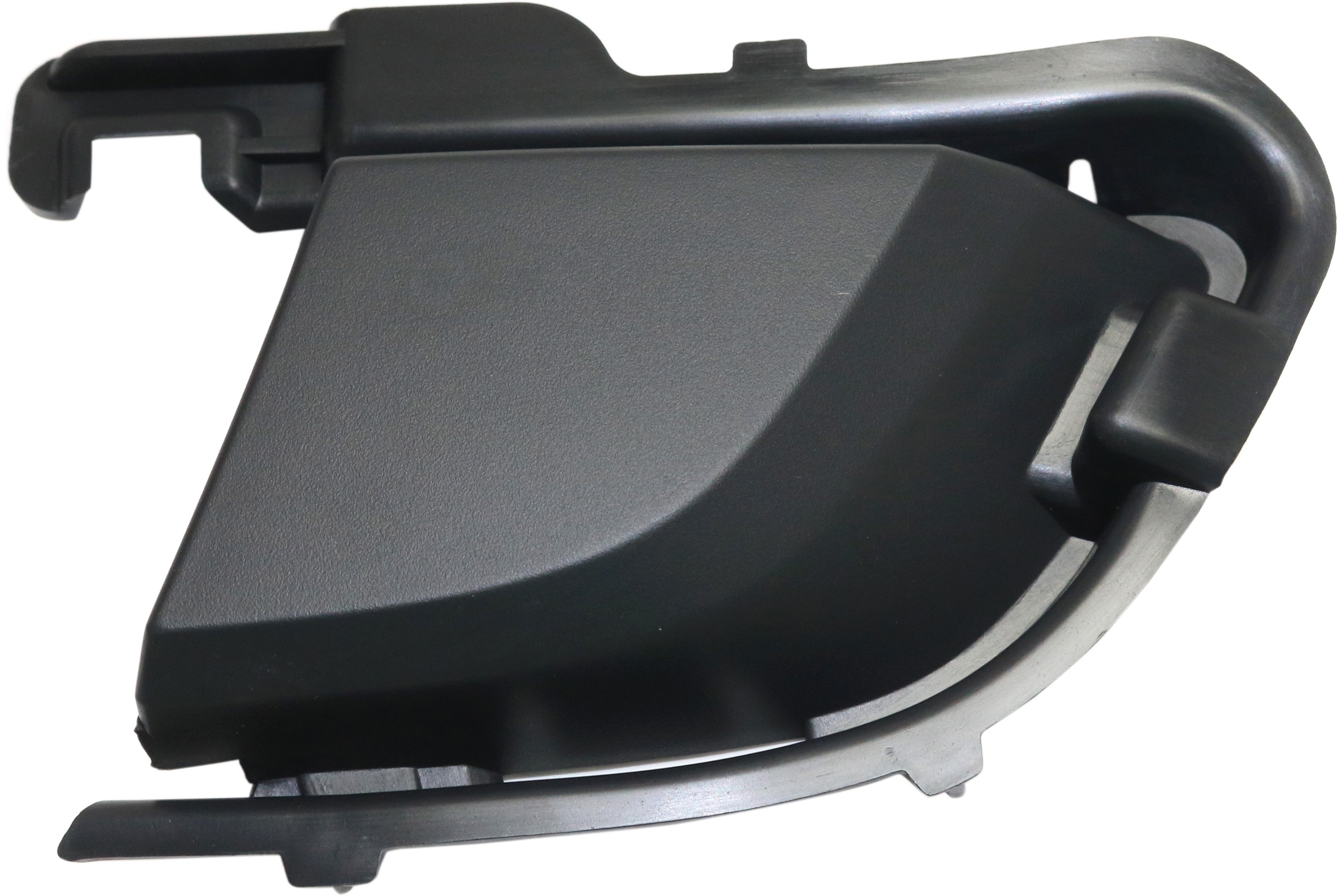 Fog Light Cover for Porsche Cayenne/Macan 2015-2018, Left (Driver), Textured, Without Park Assist Sensor Holes (Cayenne, GTS/Turbo/Turbo S/Macan, Turbo Models, Without Sport Design Package), Replacement