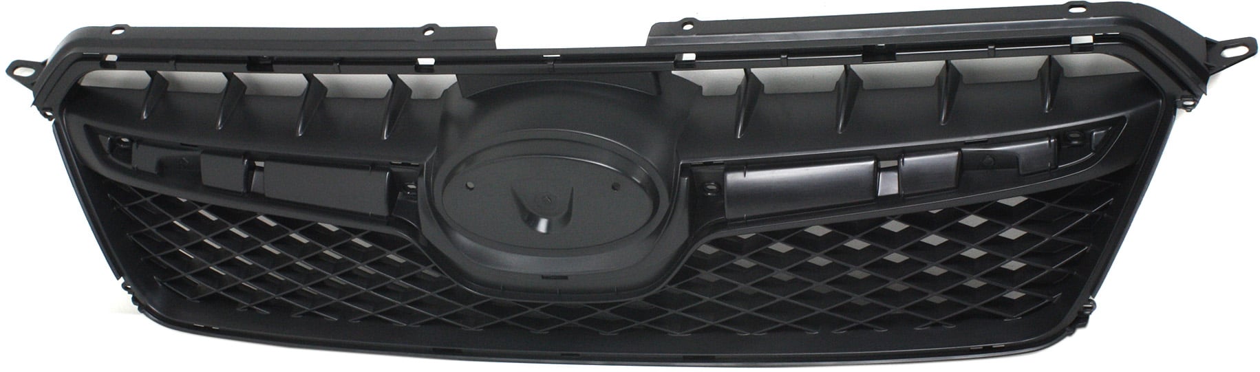 Grille for Subaru XV Crosstrek 2013-2015, Black Shell and Insert, Replacement (CAPA Certified)