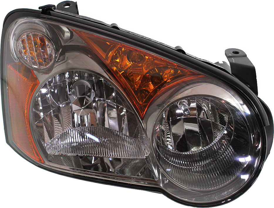 Headlight Assembly for Subaru Impreza 2004-2004, Right (Passenger), Halogen, Replacement