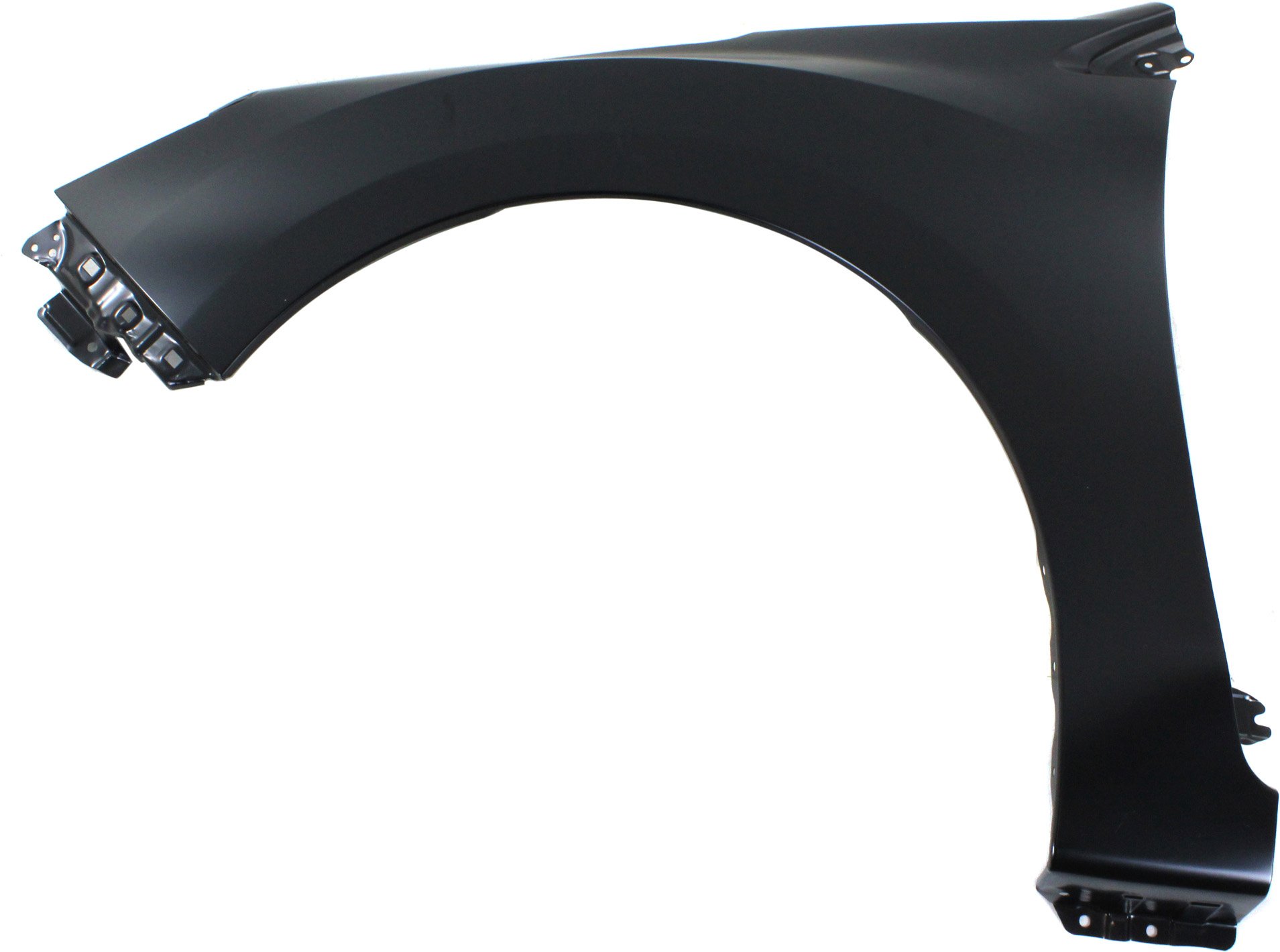 Front Fender for Subaru Impreza 2012-2016, Left (Driver), Primed (Ready to Paint), Excludes WRX Models, Sedan/Wagon, without Side Light and Molding Holes, Replacement
