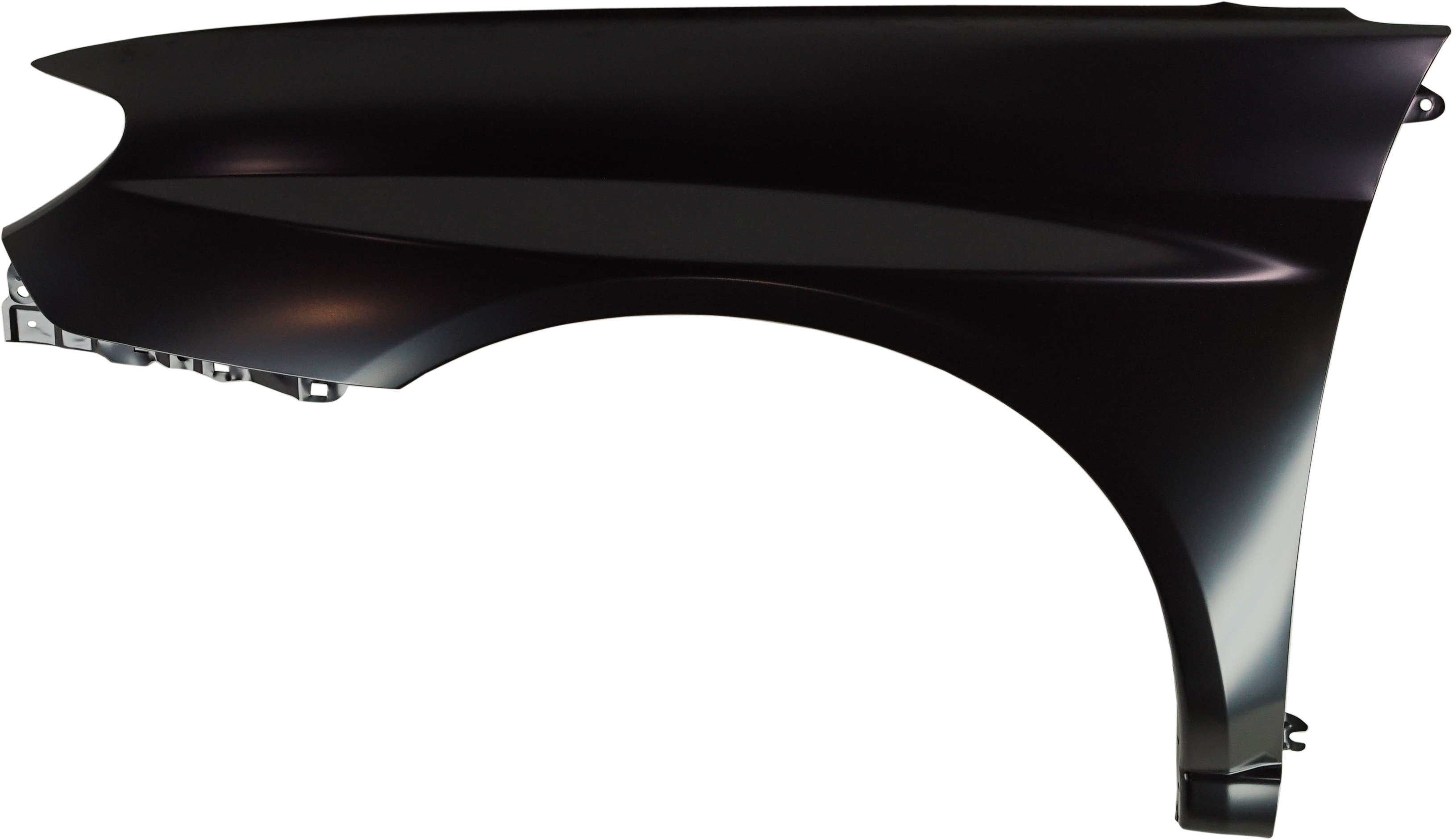 Front Fender for 2006-2007 Subaru Impreza Sedan, Left (Driver), Primed (Ready to Paint), Steel, without Side Light Hole, Replacement