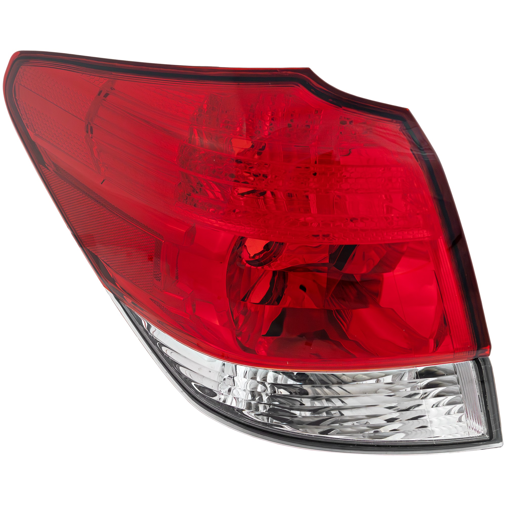 Tail Light for Subaru Outback 2010-2014, Left (Driver) Side, Outer Lens and Housing, Halogen, Replacement