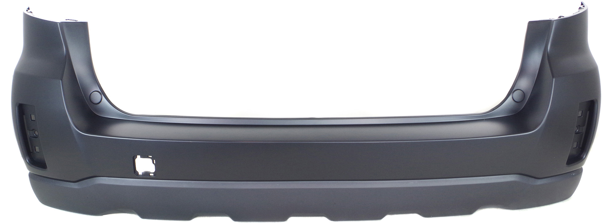Primed (Ready to Paint) Rear Bumper Cover for Subaru Outback 2010-2014, Replacement