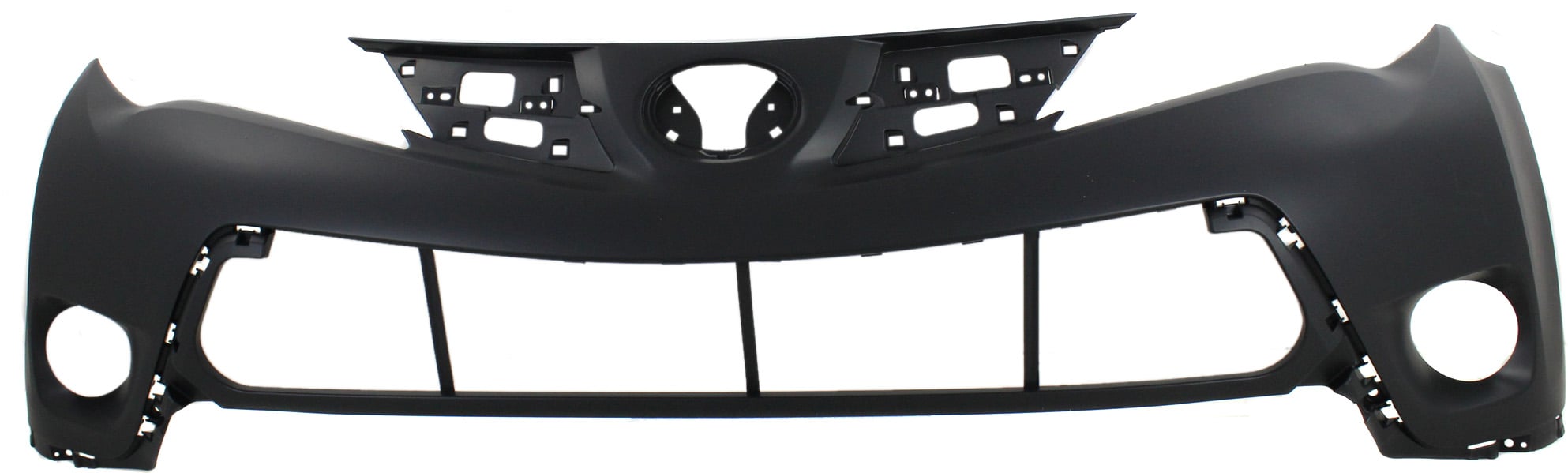 Front Bumper Cover for Toyota RAV4 2013-2015, Primed (Ready to Paint), Excluding Electric Vehicle Model, North America Built Vehicle, Replacement