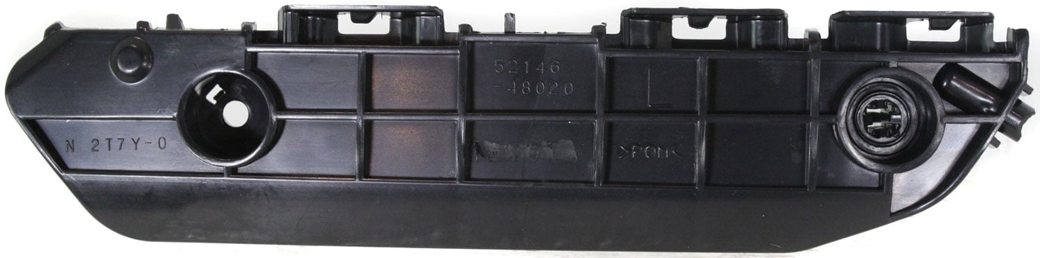 Front Bumper Bracket for Toyota Highlander, 2008-2010, Left (Driver) Side, Bumper Stay, Plastic, Replacement