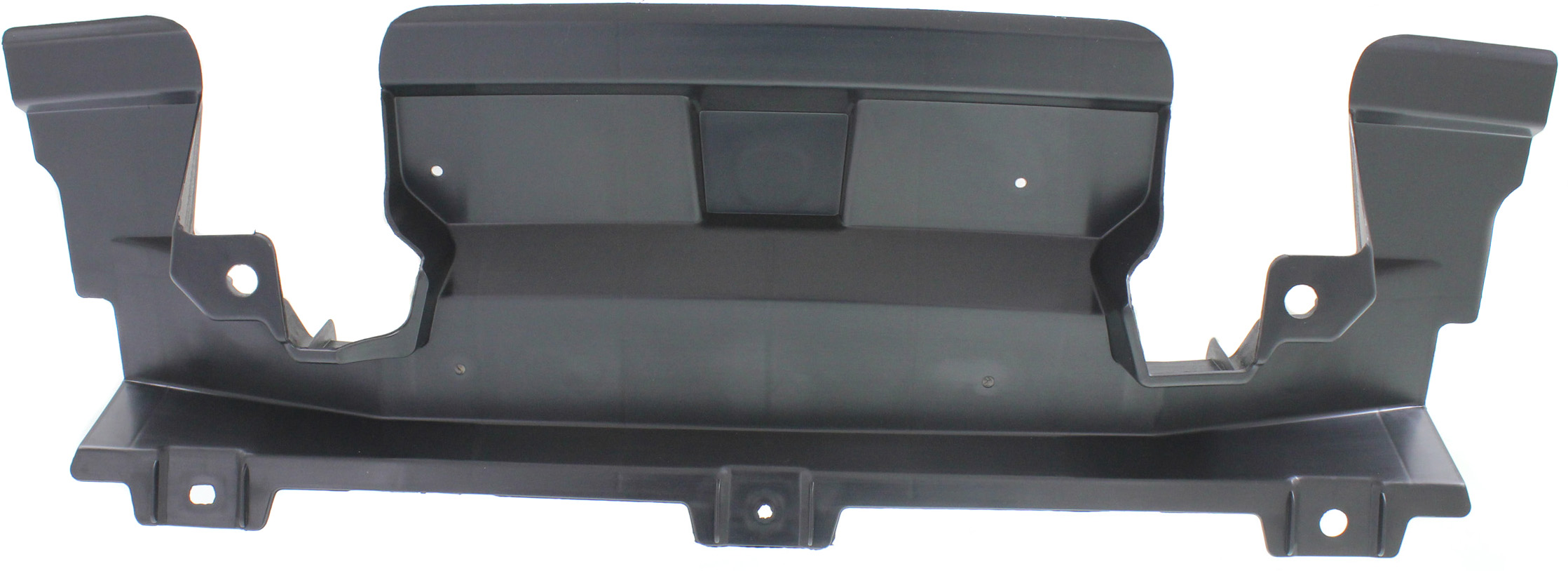 Front Lower Valance Primed (Ready to Paint) Lower Bumper Cover with Chrome Trim for 2014-2023 Toyota 4Runner, 2WD (Two-Wheel Drive), Replacement