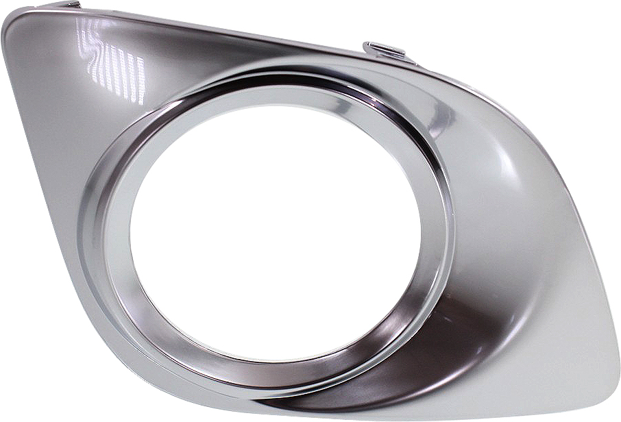 Front Fog Light Molding for Toyota Venza 2009-2012, Right (Passenger), Chrome, Replacement