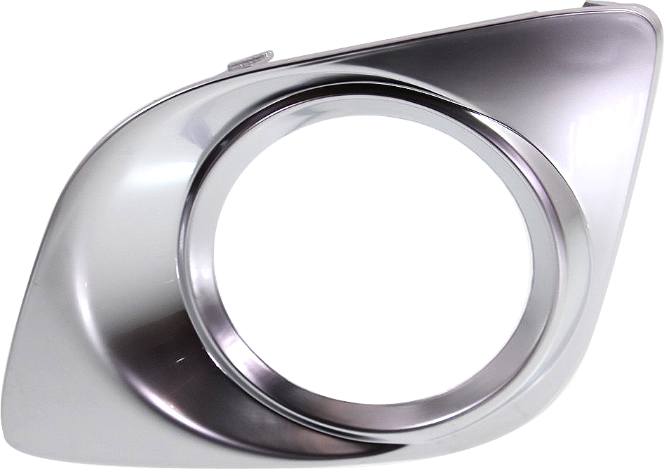 Front Fog Light Molding for Toyota Venza 2009-2012, Left (Driver), Chrome, Replacement