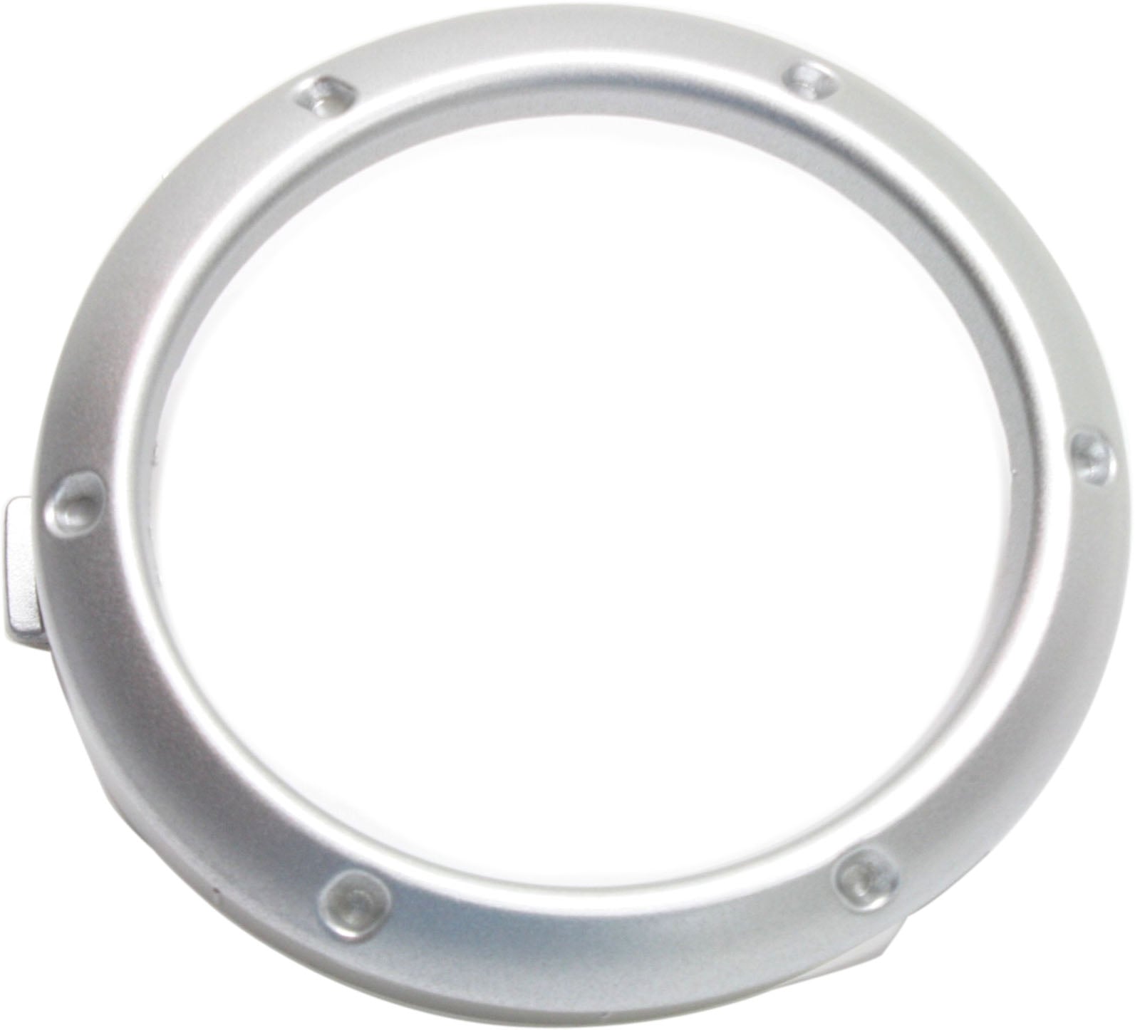 Front Fog Light Molding for Toyota Highlander 2004-2007, Right (Passenger)=Left (Driver), Painted Silver, Replacement