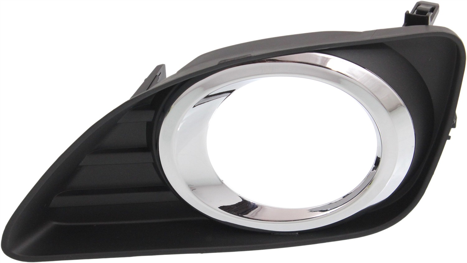 Front Fog Light Molding for 2010-2011 Toyota Camry, Left (Driver) Side, Primed (Ready to Paint), Without Spoiler, Excluding Hybrid Model, Replacement