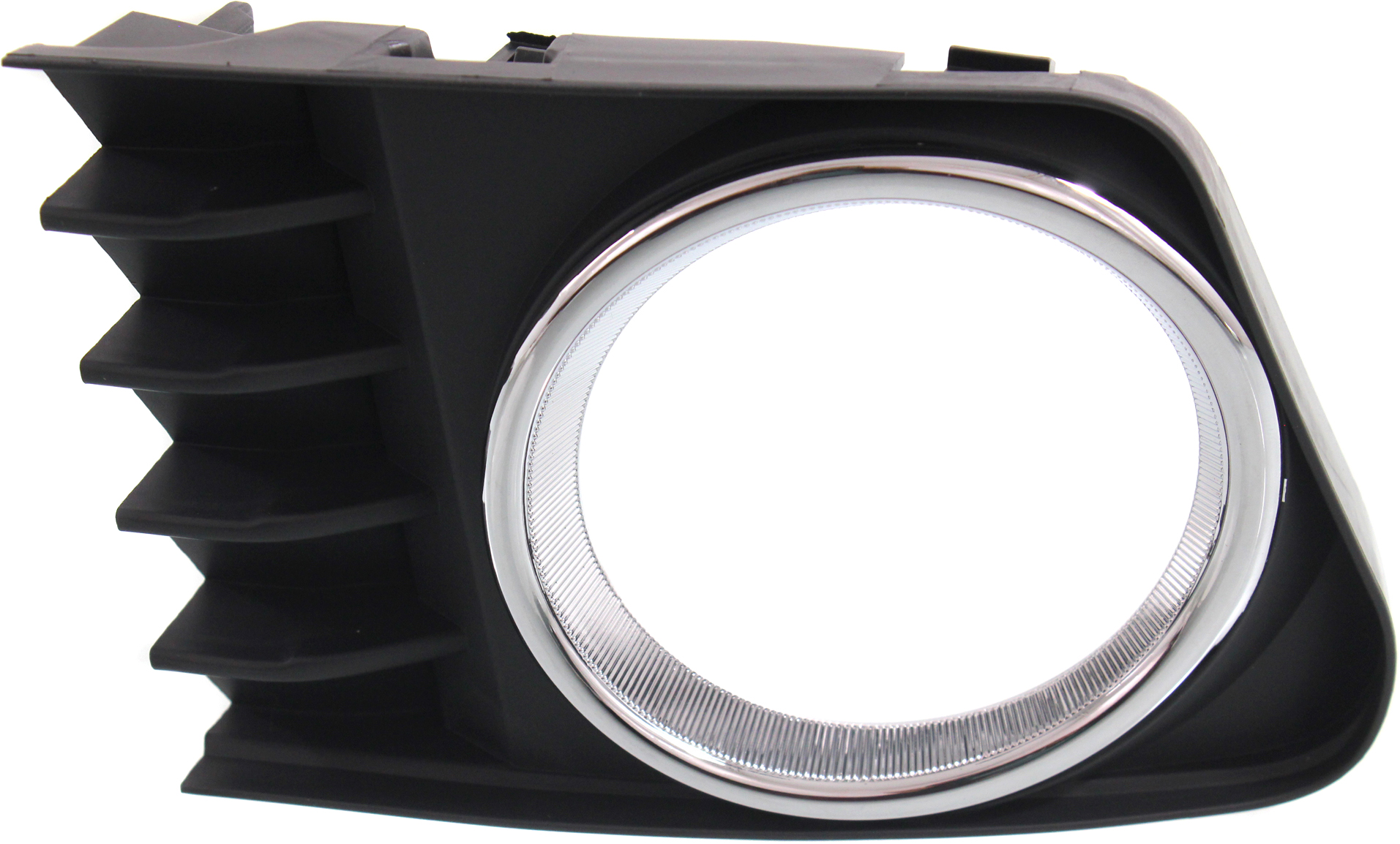 Front Fog Light Molding Bezel for 2012-2014 Toyota Prius V, Left (Driver) Side, Paint to Match, with Fog Lights, Replacement