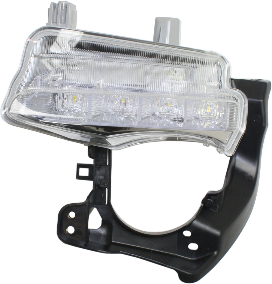 LED Type Daytime Running Light Assembly for Toyota Highlander 2014-2016, Right (Passenger) Driving Light, Replacement