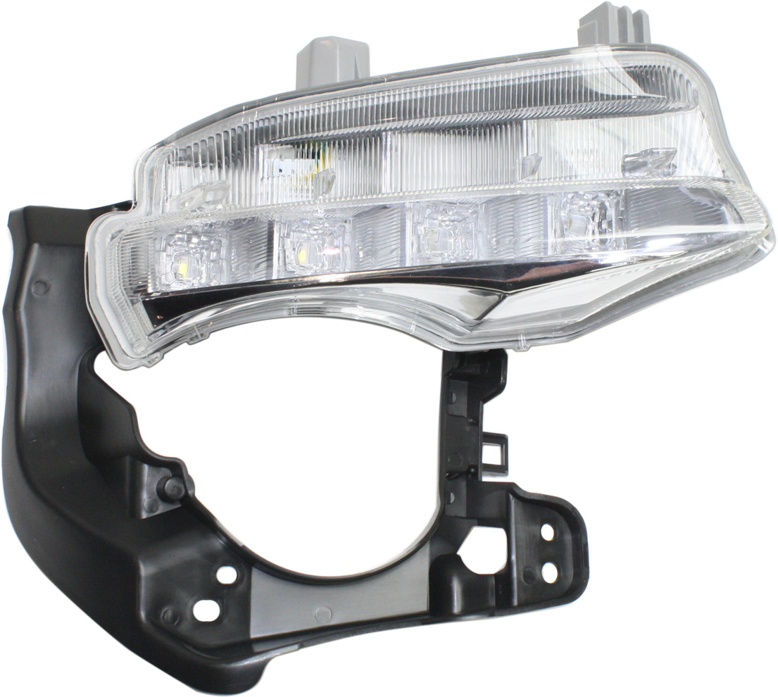 Daytime Running Light Assembly for Toyota Highlander 2014-2016, LED Type, Left (Driver) Driving Light, Replacement