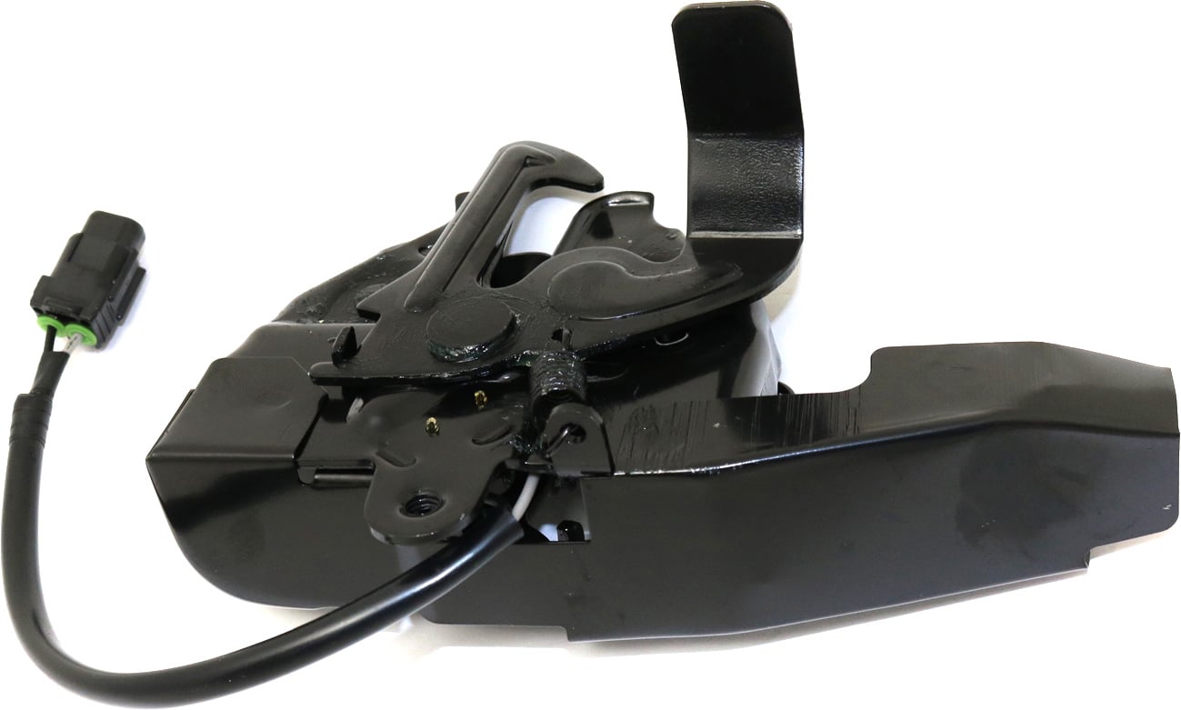 Hood Latch Assembly for Toyota Camry 2012-2014, Type 1, Steel, with Alarm System, Replacement