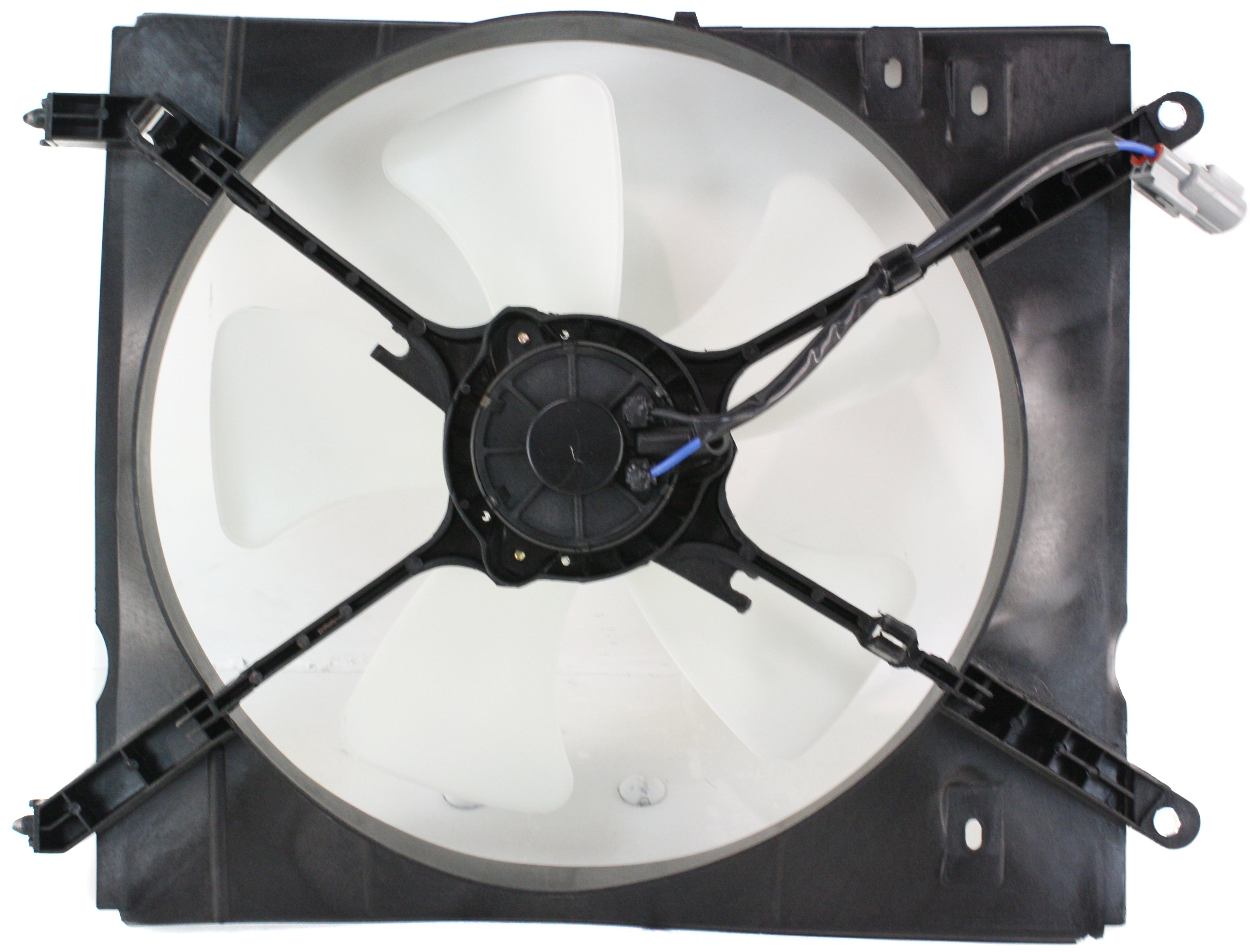 Radiator Fan Shroud Assembly for Toyota Camry 2000-2001, Left Side, For 4 Cylinder, USA Built, Replacement