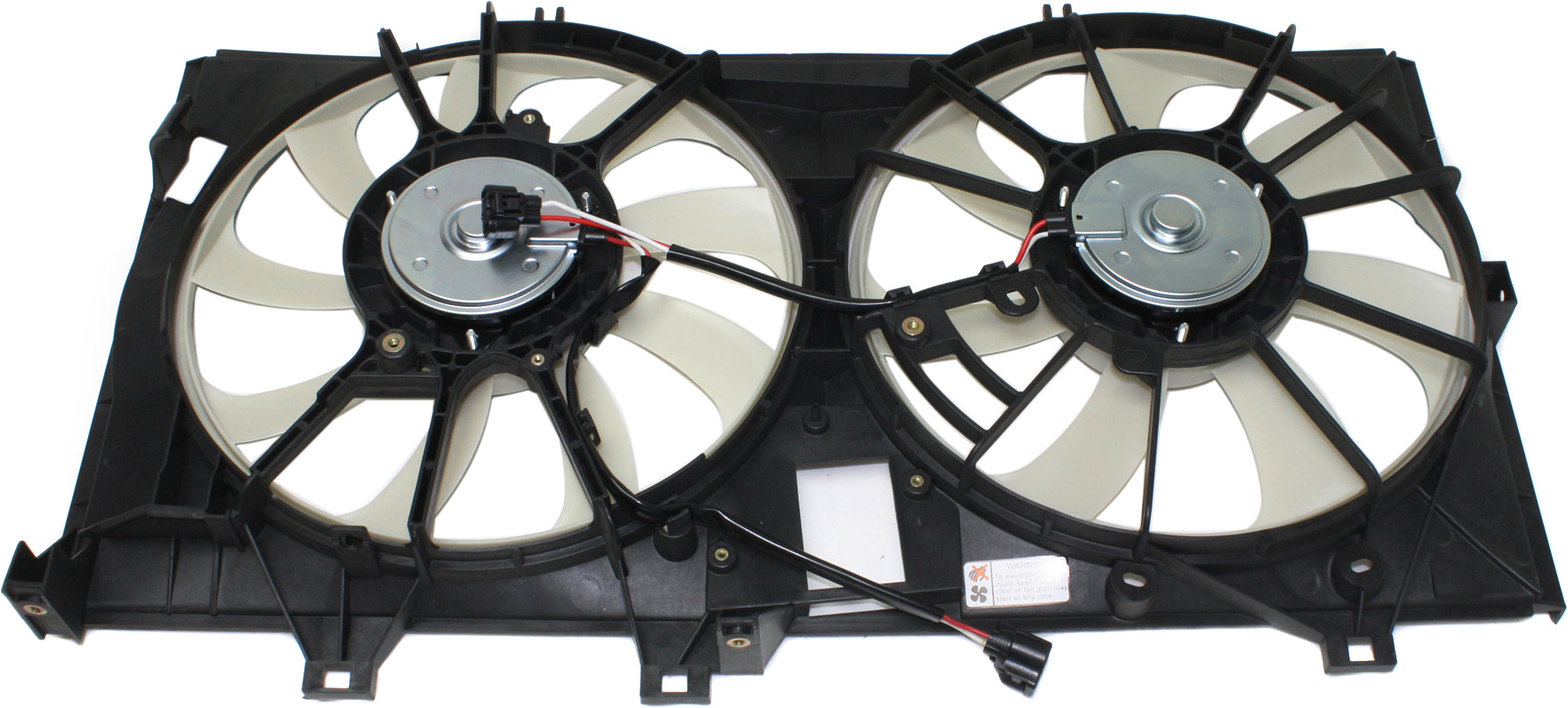 Radiator Fan Shroud Assembly for Toyota Camry 2012-2017/Avalon 2013-2018, Suitable for Hybrid Models, Replacement