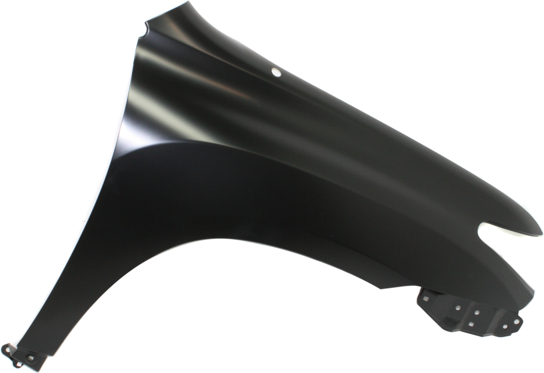Front Fender for Toyota Highlander 2011-2013, Right (Passenger) Side, Primed (Ready to Paint), Excludes Hybrid Models, with Antenna Hole, Replacement