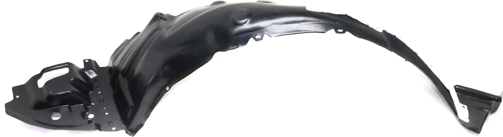 Front Fender Liner for Toyota Corolla 2014-2016, Left (Driver), Plastic, Vacuum Form, Replacement (CAPA Certified)