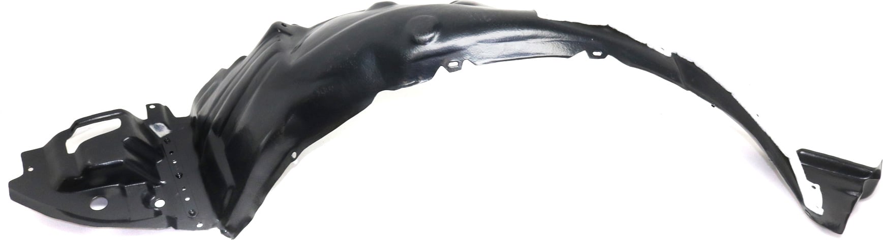 Front Fender Liner for Toyota Corolla 2014-2016, Left (Driver), Plastic, Vacuum Form, Replacement