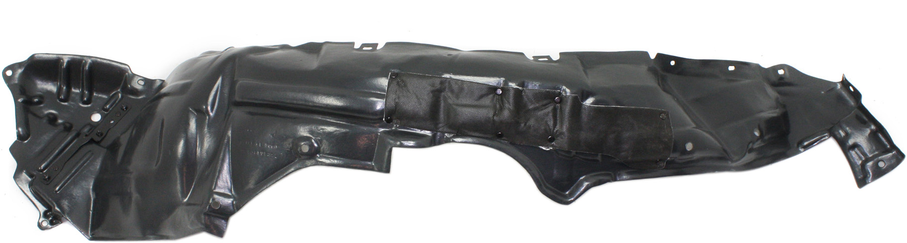 Front Fender Liner for Toyota Prius V 2012-2014, Right (Passenger) Side, Vacuum Form, Plastic, Replacement