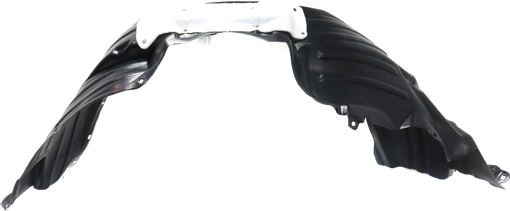 Front Fender Liner for Toyota Sienna SE Model 2011-2020, Left (Driver) Side, with Insulation Foam and Extension Sheet, Vacuum Formed Plastic, Replacement