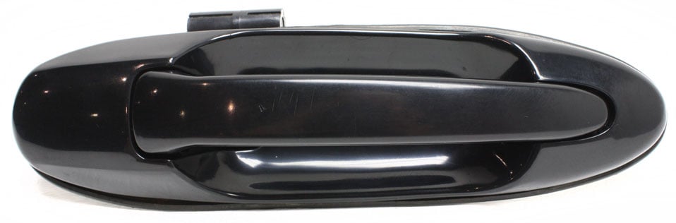 Rear Exterior Door Handle for Toyota Land Cruiser/Lexus LX470 1998-2007, Right (Passenger), Smooth Black, Replacement
