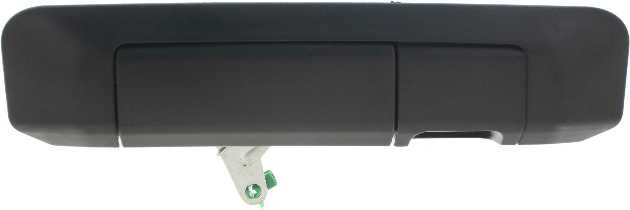 Tailgate Handle for Toyota Tacoma 2009-2015, Outside, Textured Black, with Camera Hole, without Keyhole, Cam and Cable, Replacement