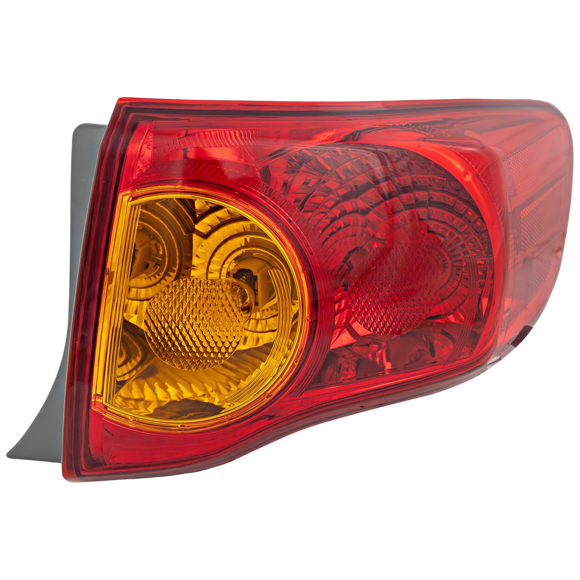 Tail Light Assembly for 2009-2010 Toyota Corolla, Right (Passenger), North America Built Vehicle, Replacement