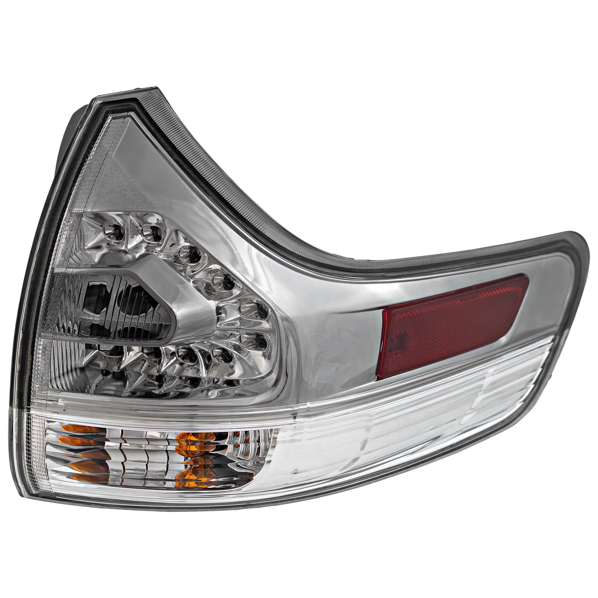 Tail Light Assembly for Toyota Sienna SE Model, Outer, Right (Passenger) Side, Fits 2011-2020, Replacement
