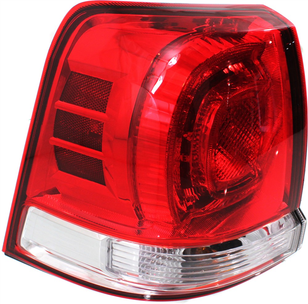 Outer Tail Light Assembly for Toyota LandCruiser 2008-2011, Left (Driver) Side, Replacement