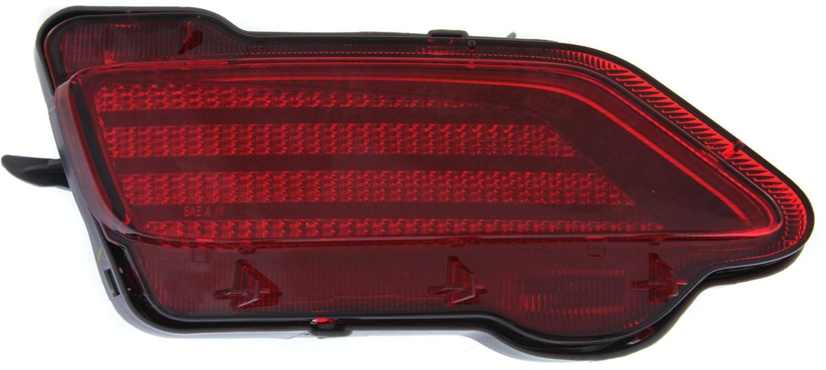 Rear Bumper Reflector Light for Toyota RAV4 2013-2015, Left (Driver) Side, Excludes EV Model, Replacement