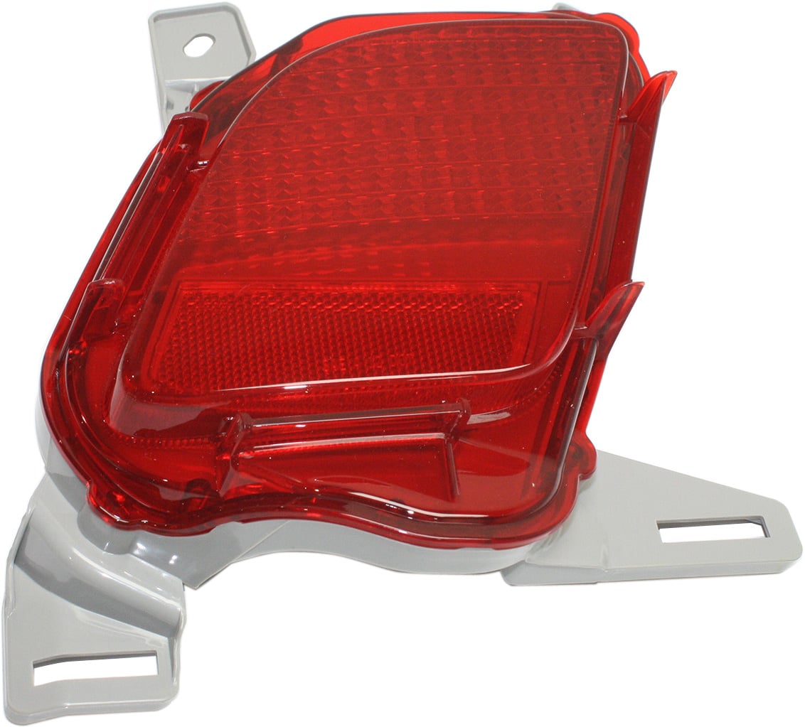 Rear Bumper Reflector Light for Toyota Highlander 2014-2019, Left (Driver) Side, Suitable for Hybrid Models 2014-2017, Replacement