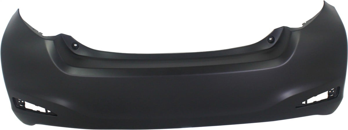 2012 - 2014 Toyota Yaris Rear Bumper Cover Replacement