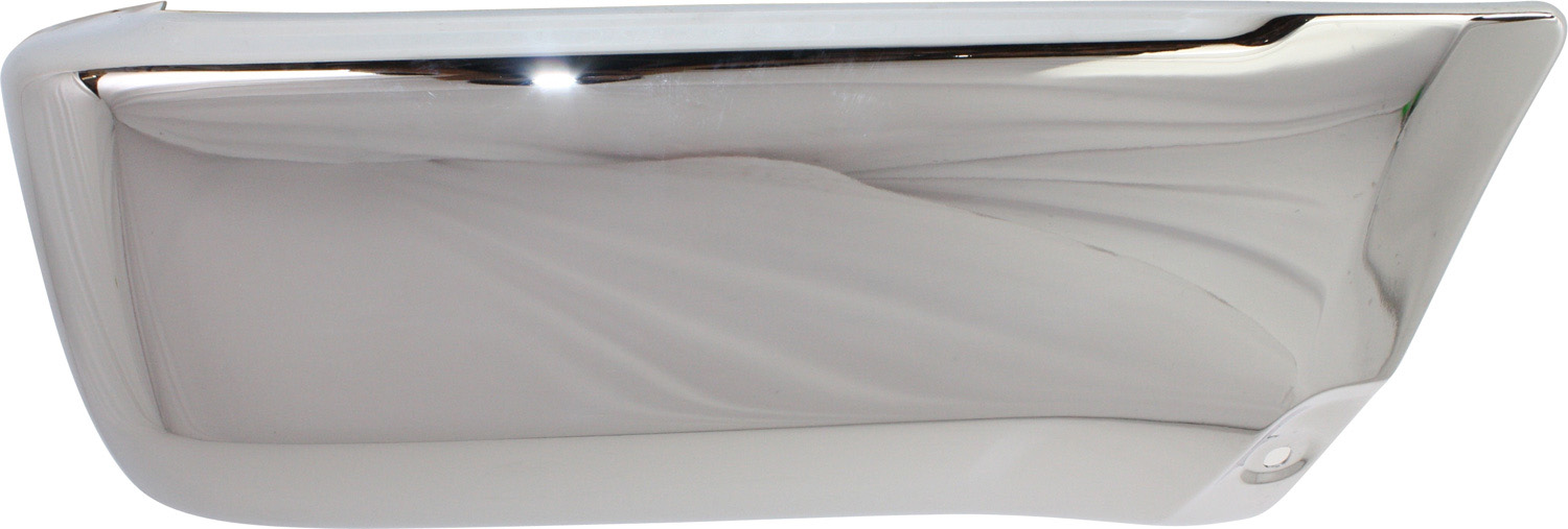 Rear Bumper End for Toyota 4Runner Base/SR5 Models 1996-2002, Right (Passenger) Side, Chrome, Steel, Without Fender Flares, Replacement