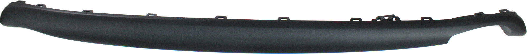 Rear Lower Valance Center Spoiler for Toyota Corolla 2011-2013, Textured, S/XRS Models, Replacement (CAPA Certified)