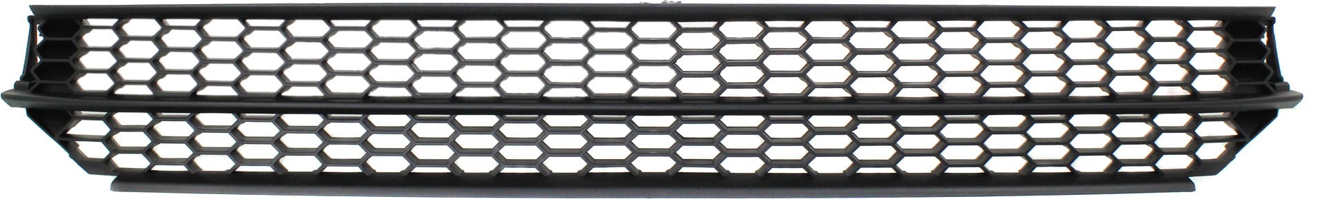 Front Bumper Grille for Volkswagen Passat 2012-2015, Center Positioned, Gray, Lower Section, Replacement