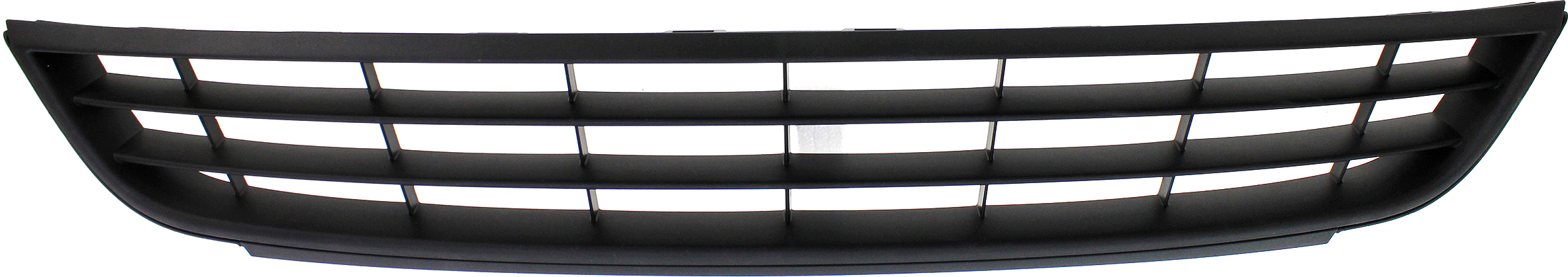 Front Bumper Grille for Volkswagen Jetta 2011-2014, Textured Black, Excludes GLI and Hybrid Models, Sedan, Replacement