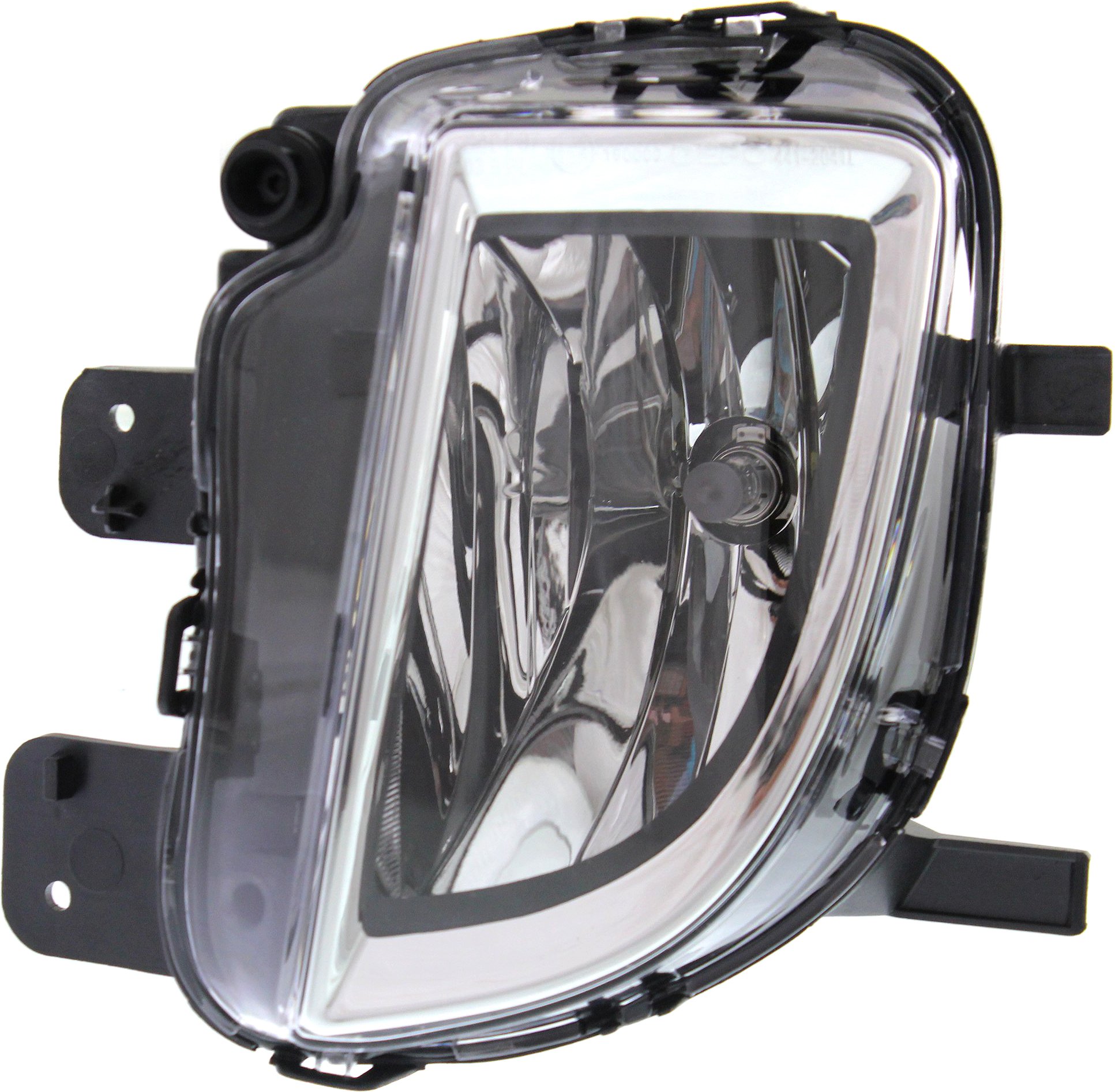 Front Fog Light Assembly for Volkswagen GTI 2010-2014, Jetta 2011-2017, Halogen, Left (Driver), GLI Model To 2010-2016, Replacement