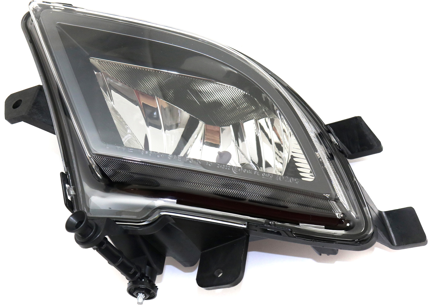 Front Fog Light Assembly for Volkswagen Jetta 2015-2018, Left (Driver) Side, Excludes GLI Model, Replacement (CAPA Certified)