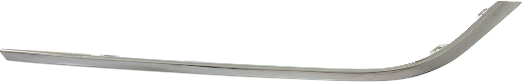Front Bumper Molding for Volkswagen Passat 2012-2015, Right (Passenger) Side, Chrome, Replacement