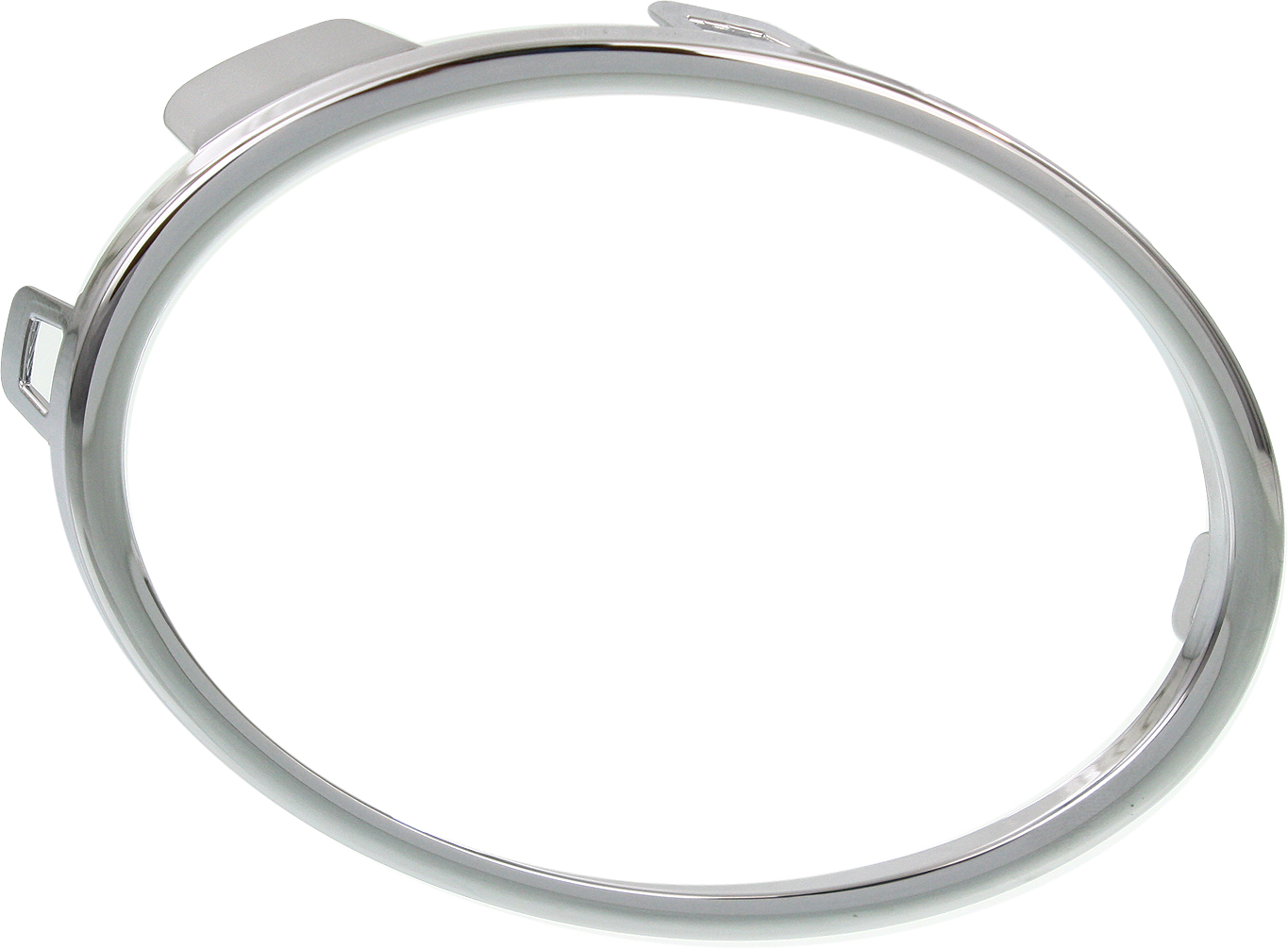 Front Fog Light Molding, Right (Passenger) Side, Chrome Ring for Volkswagen GOLF Hatchback (2010-2014), TIGUAN (2012-2017), TIGUAN LIMITED (2017-2018), Replacement