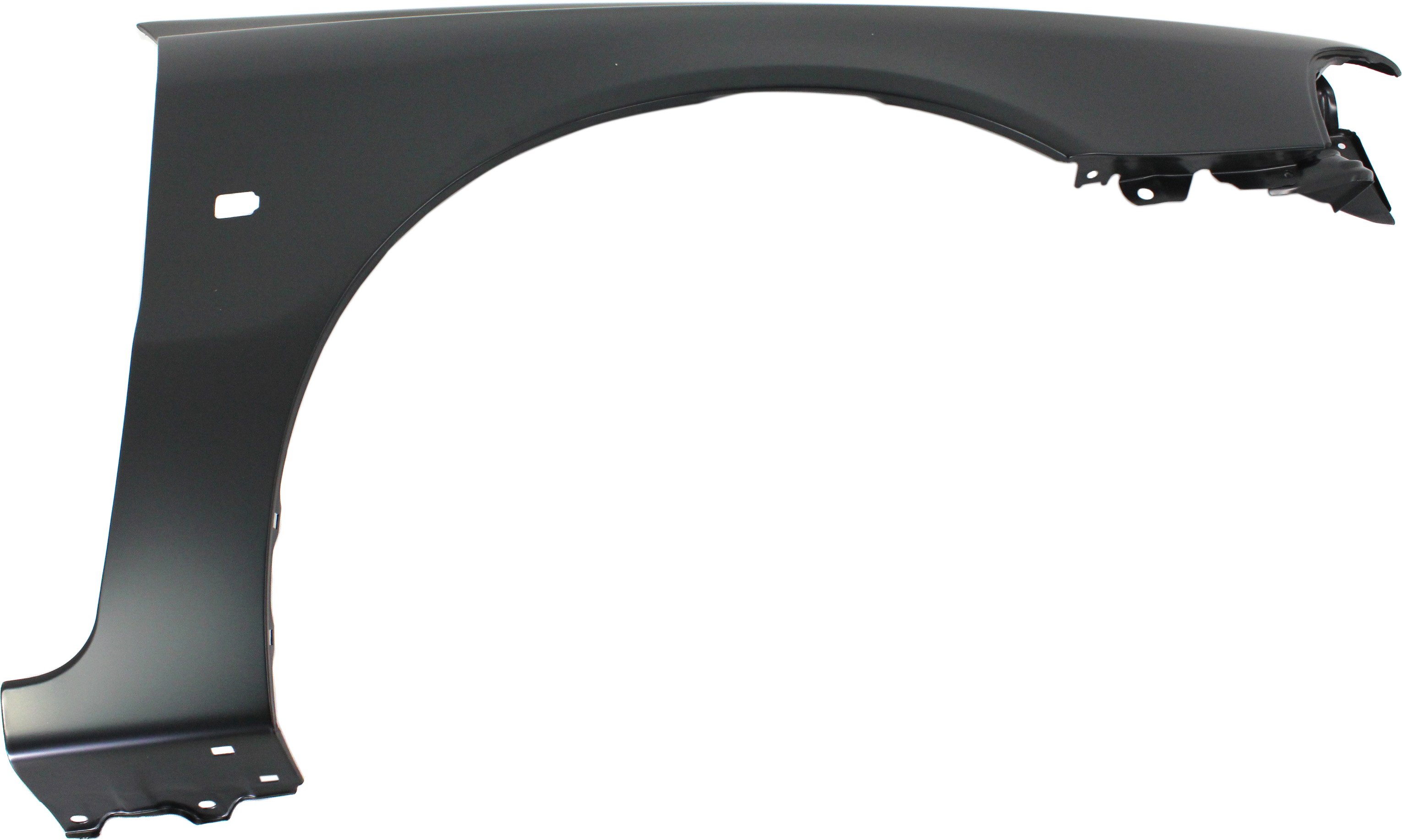 Front Fender for Volvo S40 2000-2000, Right (Passenger) Side, Primed (Ready to Paint), with Signal Light Hole, Replacement