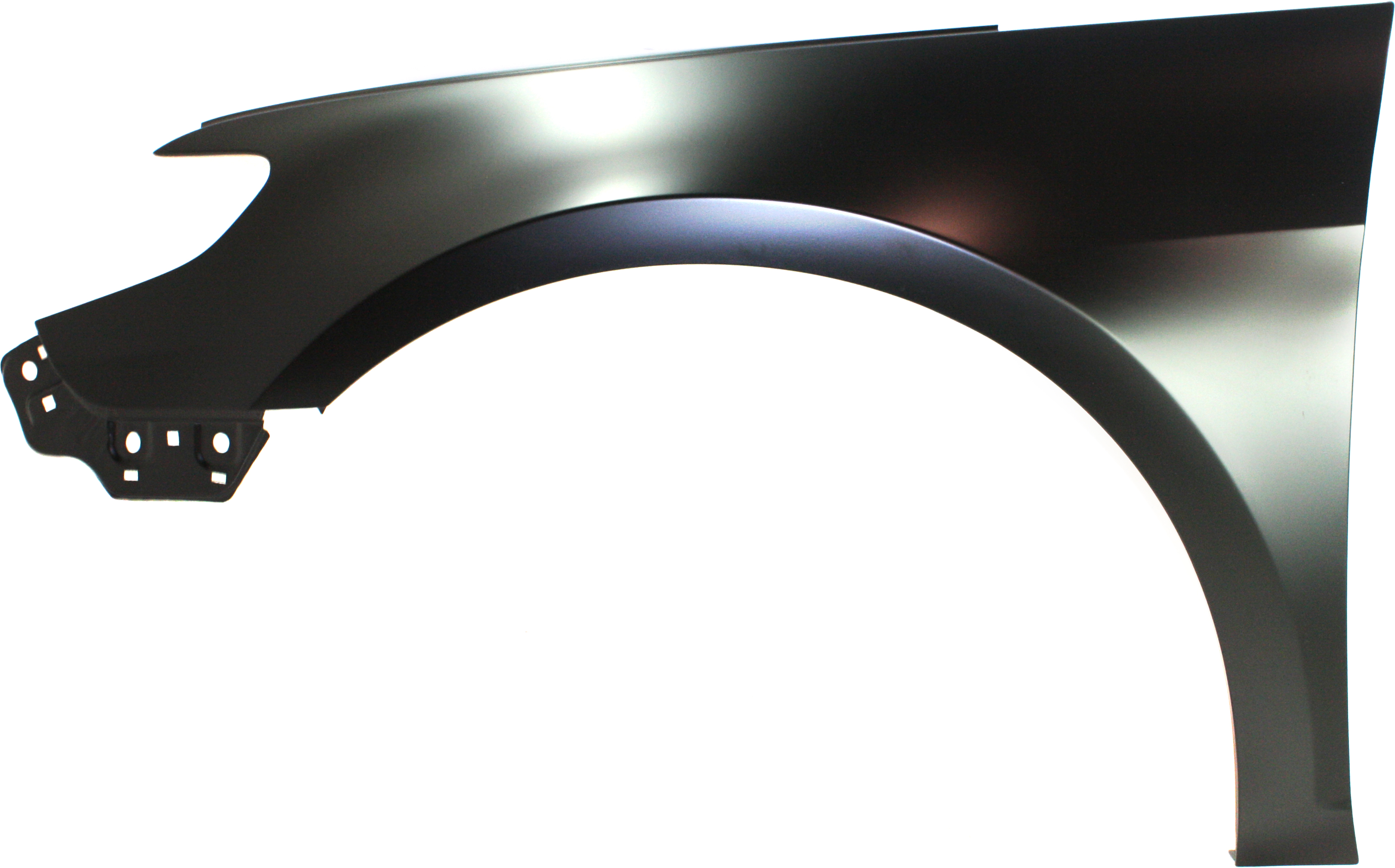 Front Fender for Volkswagen Passat CC 2009-2017, Left (Driver), Primed (Ready to Paint), Without Side Light Hole, Replacement