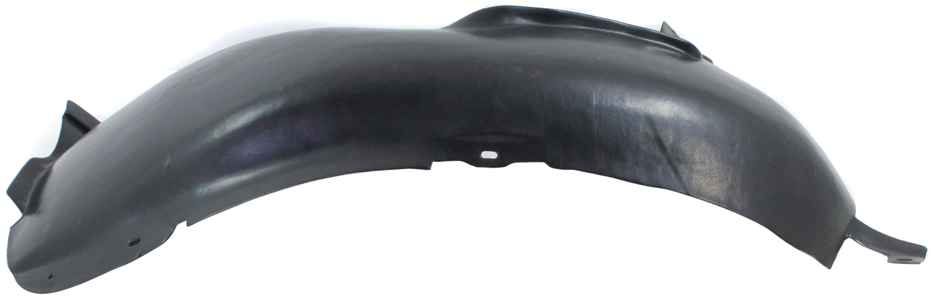 Front Fender Liner, Right (Passenger) Side, Plastic, Vacuum Form for 2007 EOS to VIN 7026000, Rear Section, Replacement