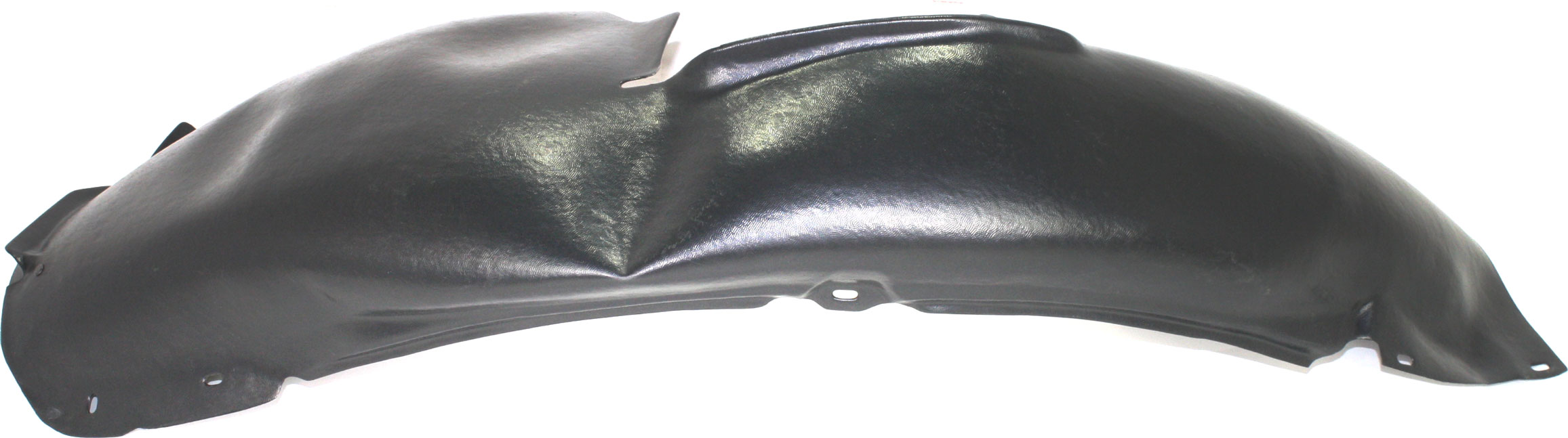 Front Fender Liner for Volkswagen Golf/GTI 2010-2014, Right (Passenger) Side, Plastic, Vacuum Form, Rear Section, Hatchback, Replacement
